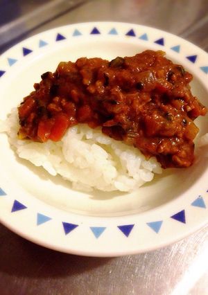 我が家のズボラご飯〜キーマカレー〜-レシピのメイン写真