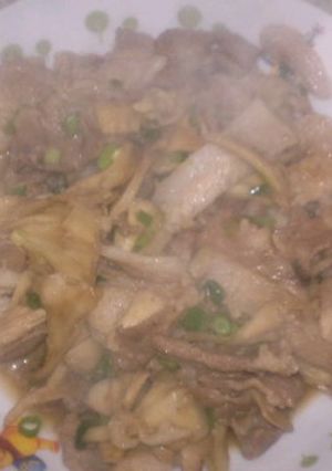 豚肉と舞茸のにんにく醬油 ご飯が進む一品-レシピのメイン写真