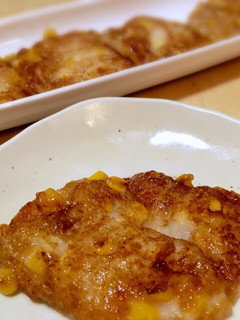 長芋とコーンで落とし焼き-レシピのメイン写真