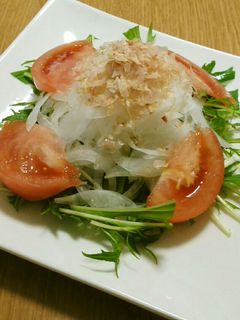 新玉ねぎのサラダ-レシピのメイン写真