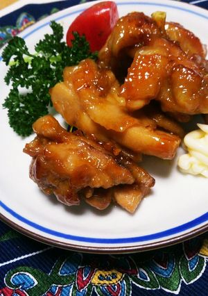 分量３・３・１で簡単！オレンジ照り焼き♪-レシピのメイン写真