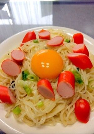 簡単！松茸風そうめん・冷麦パスタ♫-レシピのメイン写真