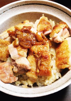 鶏肉の簡単キジ丼風-レシピのメイン写真