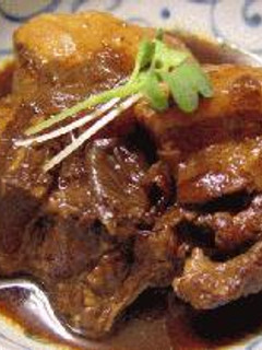 豚バラ肉の赤ワイン味噌煮込み-レシピのメイン写真