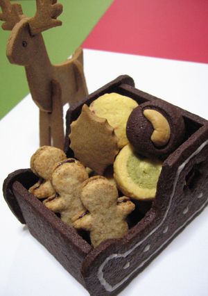 * Ｘｍａｓ クッキー☆そり *-レシピのメイン写真