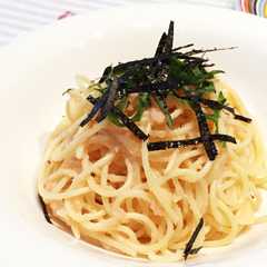 รูปของ 簡単！和えるだけ！絶品たらこパスタ