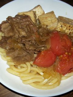 肉うどん☆すき焼き風-レシピのメイン写真