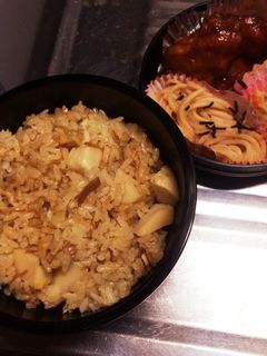 旬!たけのこ炊き込みご飯-レシピのメイン写真