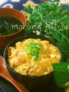 フライパンで作る♡我が家のふんわり親子丼-レシピのメイン写真