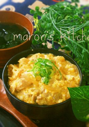 フライパンで作る♡我が家のふんわり親子丼-レシピのメイン写真