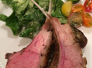 オーブン任せ☆子羊骨付き塊肉のロースト-レシピのメイン写真