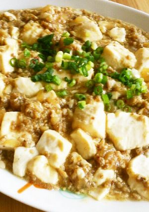 速攻彡辛くない♡新玉ねぎde麻婆豆腐-レシピのメイン写真