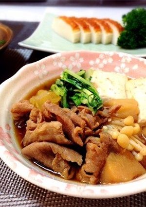 簡単☆ちょっぴりヘルシー肉豆腐-レシピのメイン写真