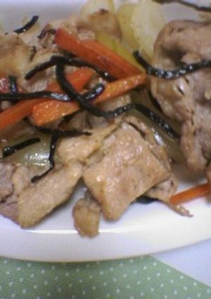 豚肉としおこんぶぅ-レシピのメイン写真
