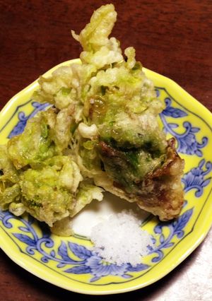 ふきのとうの天ぷら-レシピのメイン写真