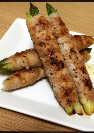 肉巻きアスパラ-レシピのメイン写真