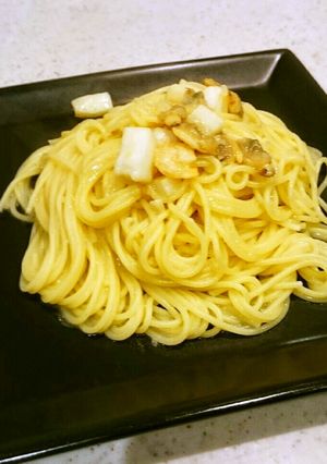 塩レモンのシーフードパスタ-レシピのメイン写真