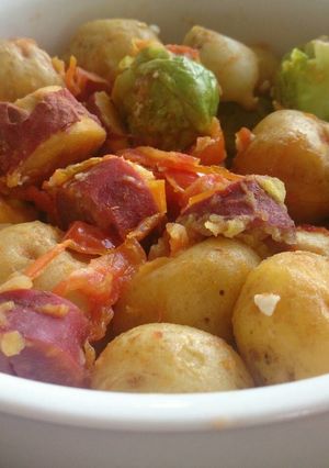 犬と私用　コロコロ野菜のトマト煮-レシピのメイン写真