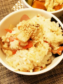豚肉の混ぜ込みおこわ-レシピのメイン写真