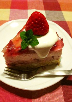 いちごムース-レシピのメイン写真