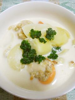 帆立のミルク煮-レシピのメイン写真