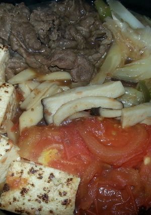 トマトすき焼き-レシピのメイン写真