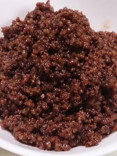 ミンチの甘辛煮-レシピのメイン写真