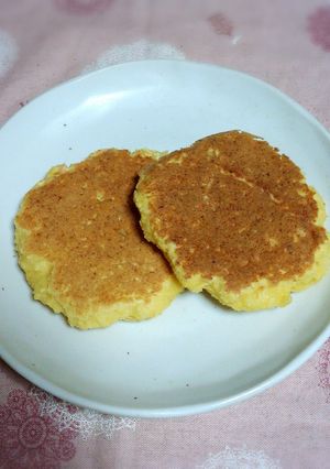 ヘルシー♪美味しい♪おからパンケーキ-レシピのメイン写真