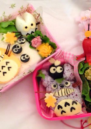 トトロのキャラ弁-レシピのメイン写真