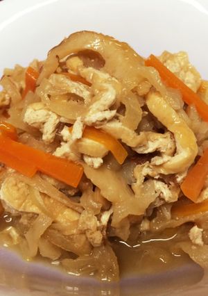 ちくわ入り切り干し大根の煮物-レシピのメイン写真