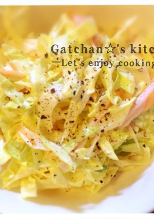 春キャベツ♪新玉ねぎでコールスロー-レシピのメイン写真