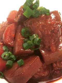 【簡単】牛スジの土手煮-レシピのメイン写真