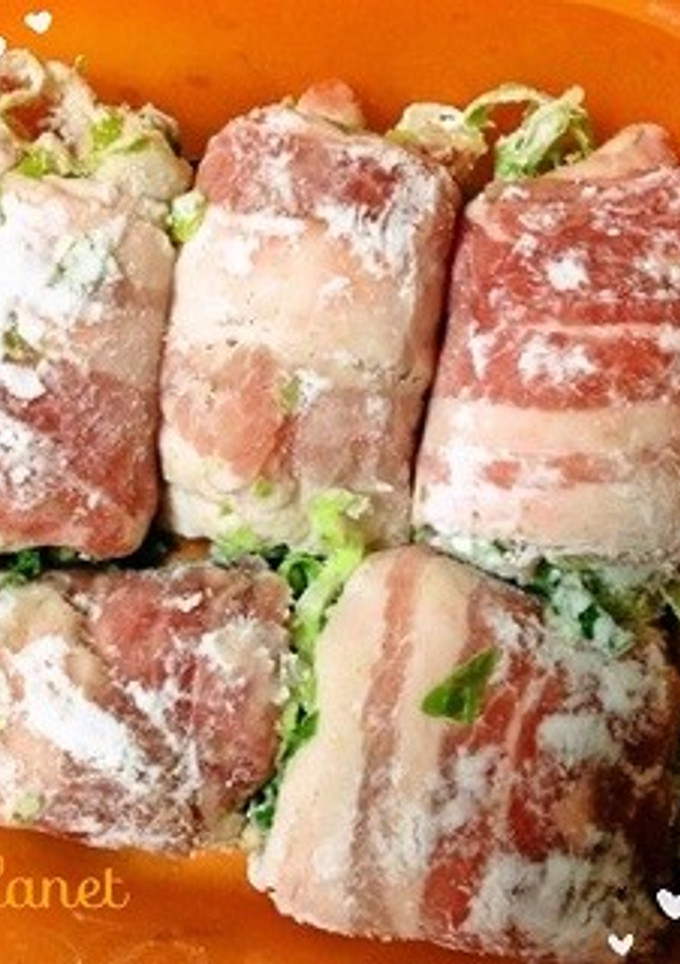 キャベツとアボガドの肉巻き-レシピのメイン写真