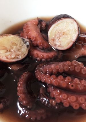 イイダコの煮付け-レシピのメイン写真