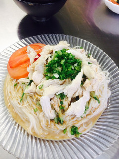 バンバンジー風ぶっかけそうめん-レシピのメイン写真