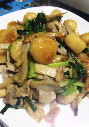 おからポテトと豚肉の炒め物-レシピのメイン写真