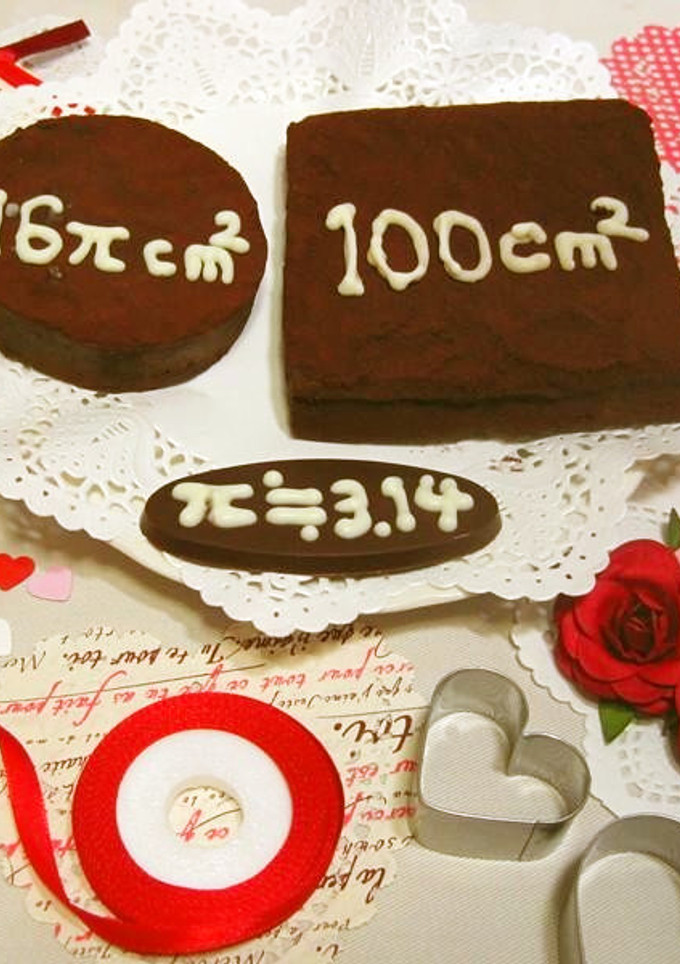 生チョコを作り、美味しく円周率を測定-レシピのメイン写真