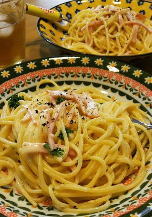 塩レモンクリームパスタ-レシピのメイン写真