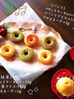材料3つ!HMとアイスでカップケーキ♪-レシピのメイン写真