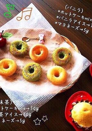 材料3つ！HMとアイスでカップケーキ♪-レシピのメイン写真
