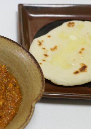 すぐに作れる!カレーに最適!プレーンナン-レシピのメイン写真