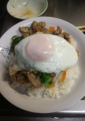 節約焼き肉丼もどき-レシピのメイン写真