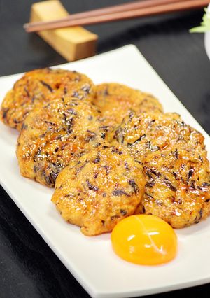 ふんわり♡ひじき入りつくね♡-レシピのメイン写真