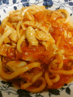 後片付けまで簡単♪モツトマト煮込みうどん-レシピのメイン写真