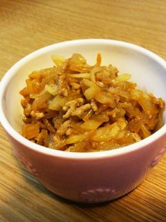しらたき・ひき肉の味噌炒め-レシピのメイン写真