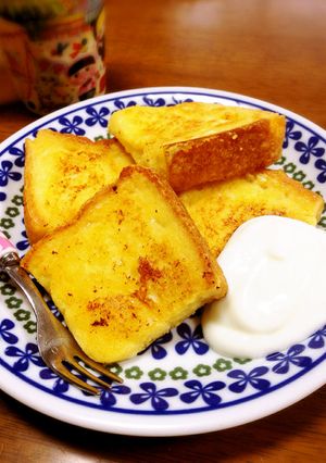 爽やかレモンヨーグルトのフレンチトースト-レシピのメイン写真