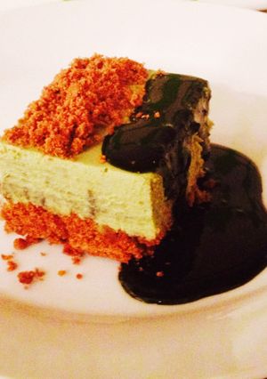 簡単！抹茶のレアチーズケーキ-レシピのメイン写真