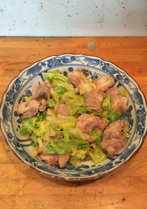 鶏肉とキャベツの土佐酢炒め-レシピのメイン写真