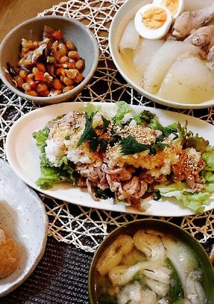 超簡単豚肉焼きしゃぶしゃぶ-レシピのメイン写真