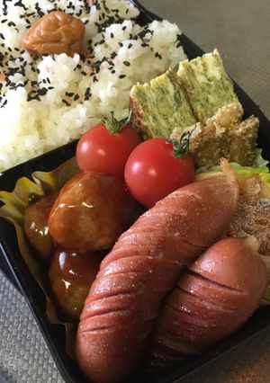男子高校生お弁当メニュー⑧-レシピのメイン写真